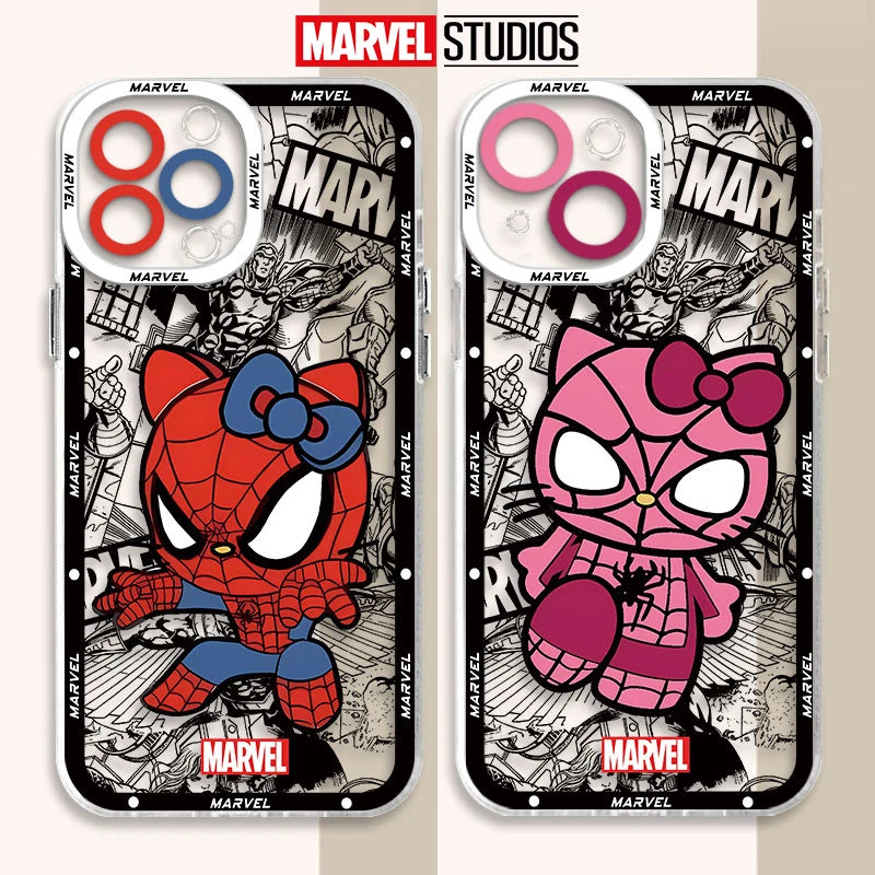 Spider Man Hello Kitty Phone Case