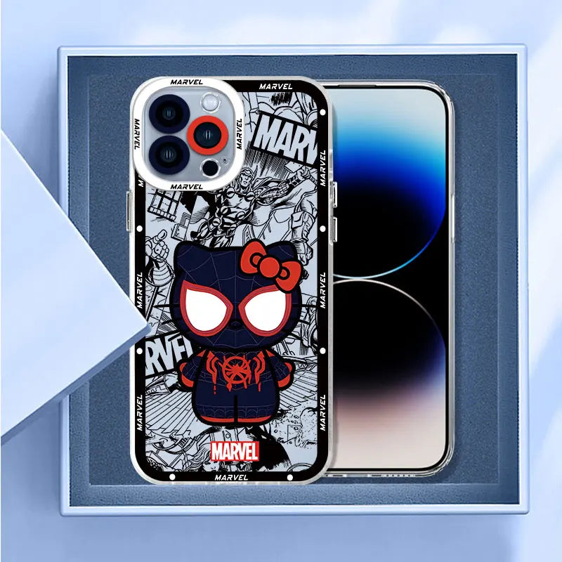 Spider Man Hello Kitty Phone Case