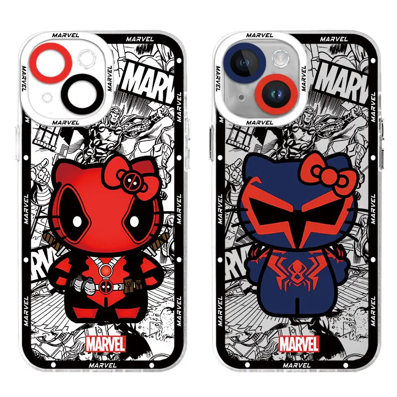 Spider Man Hello Kitty Phone Case